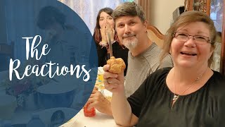 Twin Pregnancy Announcement Reactions | BABY STEPS