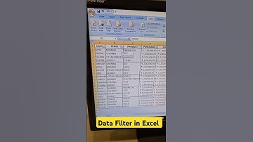 Filter In MS Excel | #viral #youtubeshorts #shorts #short #shortvideo #ytshorts #youtuber #yt
