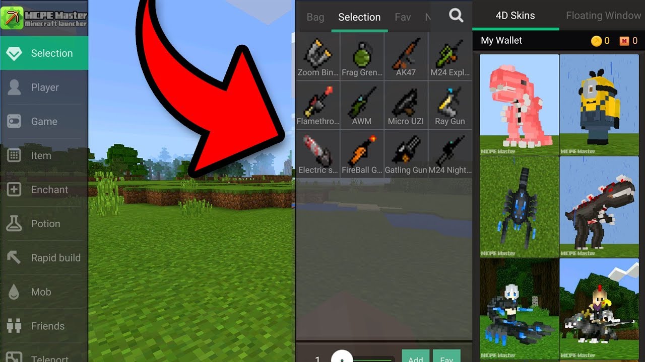 Download MOD-MASTER for Minecraft PE (Pocket Edition) Free on PC with MEmu