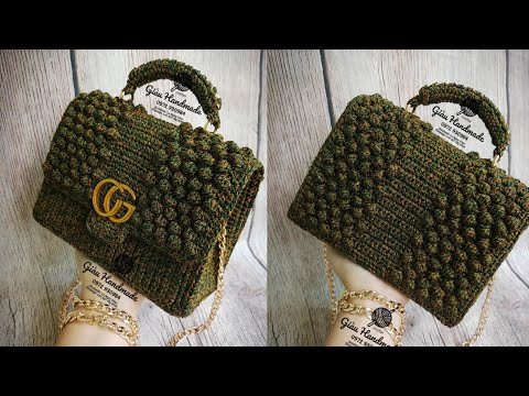 Hướng Dẫn Móc Túi Bắp GC/ Crochet bag/ Giàu Handmade/ Phần 05