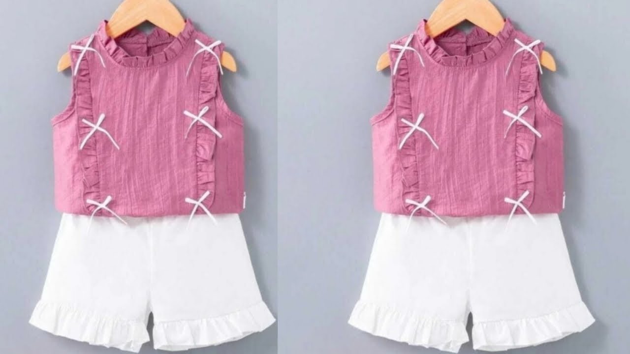 kids-top-and-shorts-cutting-and-stitching-6-to-7-year-baby-girl-top