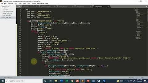 Pemrograman Mobile Memanfaatkan Web Service untuk Mengelola Data Menggunakan Kotlin Part 2