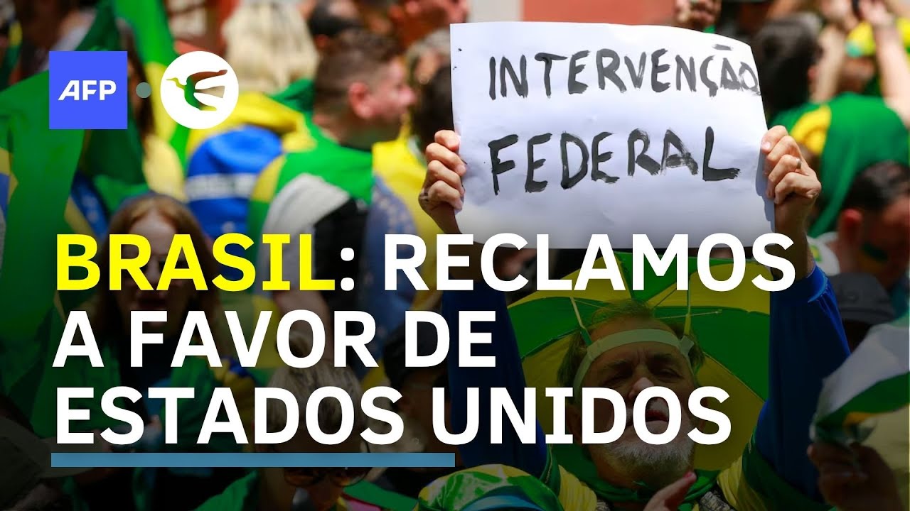 Seguidores de Bolsonaro se manifiestan en Brasil tras sanciones de EEUU ...
