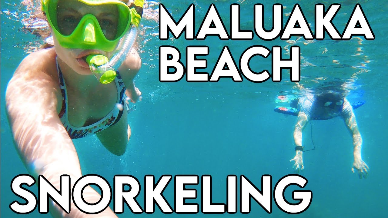 Maluaka Beach Maui Snorkeling Spots HAWAII Best places to snorkel YouTube