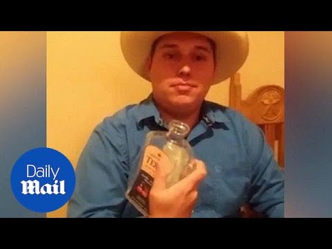 Man drinks a bottle of whiskey in 30 seconds - Daily Mail