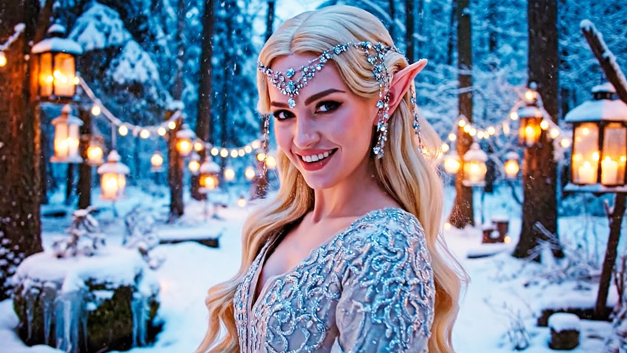Elven Winter Song in Sindarin | Ethereal Female Vocals & Fantasy Atmosphere