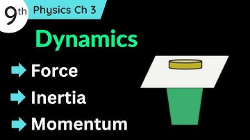 Force , Inertia and Momentum Class 9 Physics Chapter 3 Dynamics