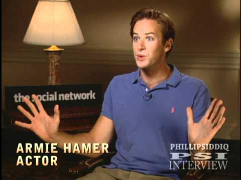 Social Network interviews Arron Sorkin and Armie H...