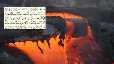 500-page سعد الغامدي - -سورة الجاثيةAL-JATHYA / L'AGENOUILLÉE - 45