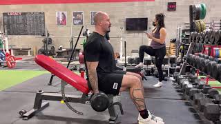 Seated Zottman curls