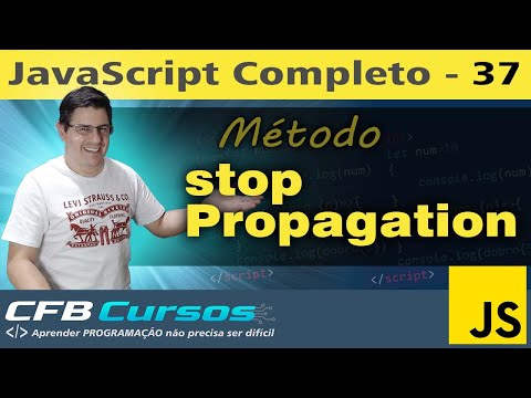 Parando a propagação do evento com o método stopPropagation - Curso de Javascript Moderno - Aula 37