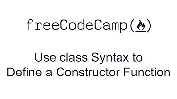 ES6 - Use class Syntax to Define a Constructor Function - Free Code Camp