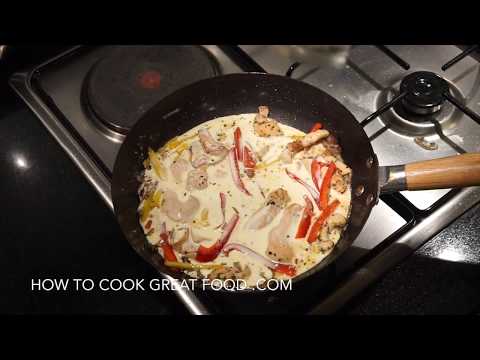 how-to-make-creamy-chicken-pasta---easy-creamy-pasta-sauce---chicken-penne-cream