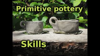 Bushcrafted Primitive Pottery For Wilderness Survival