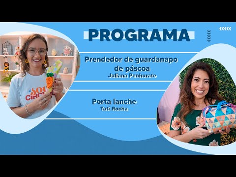 PRENDEDOR DE GUARDANAPO DE PÁSCOA / PORTA LANCHE