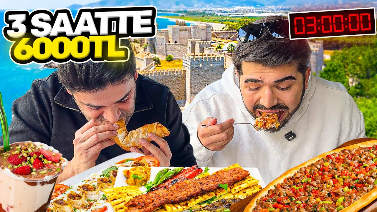 MERSİN’DE 3 SAATTE 6000 TL SERİSİ!!!