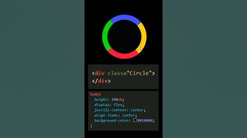 CSS Rainbow Border | Circle Rotation Using HTML & CSS #coding #short #css