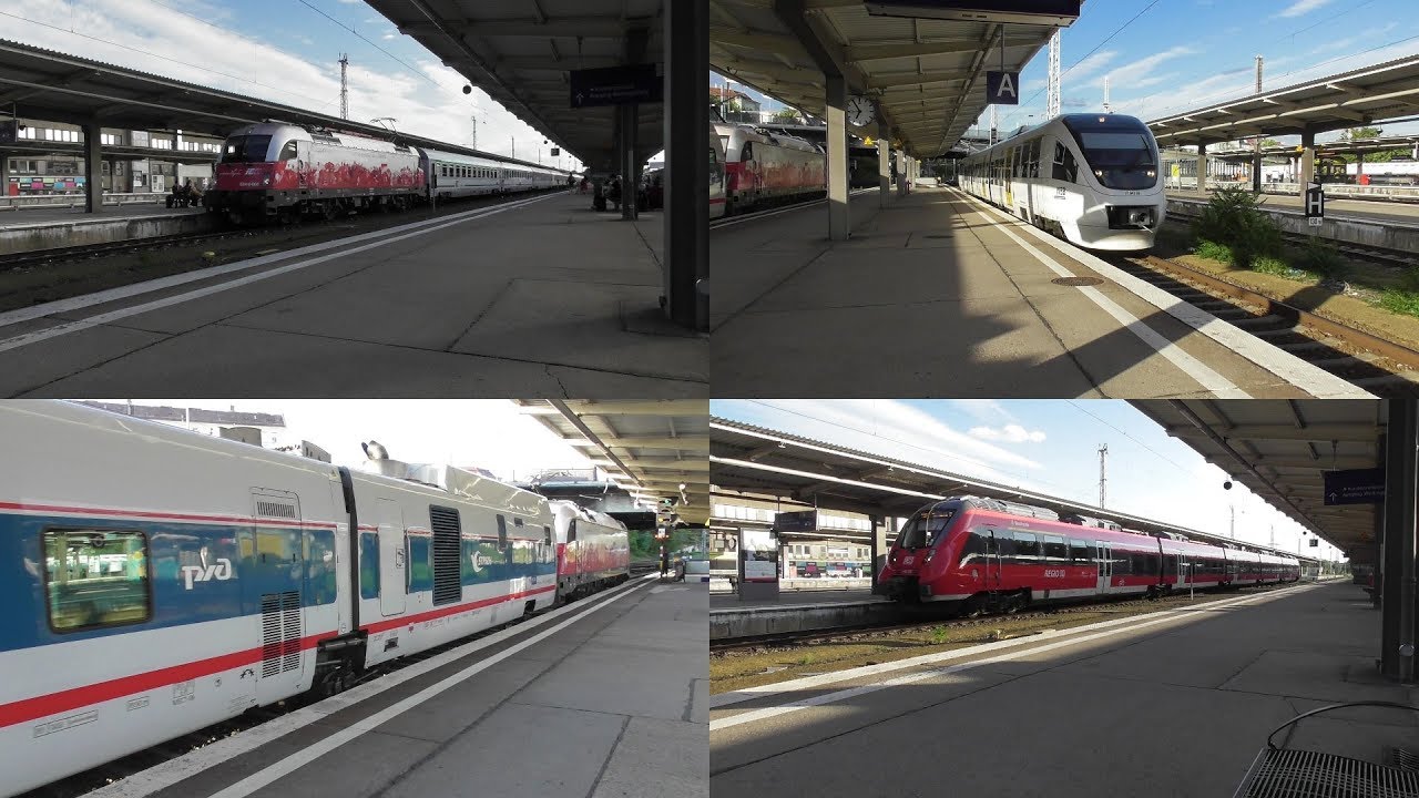 Bahnverkehr in Berlin-Lichtenberg mit Nachtzügen, Umleiter EC & RE, Talent 1&2 und Ex Metropolitan
