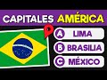 Adivina las Capitales de América 🌎🤔 Todos los PAÍSES y capitales de AMÉRICA