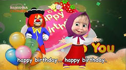 Selamat Ulang Tahun Happy Birthday Masha & the Bear Song   Lagu Anak Indonesia Populer  - Durasi: 4:05. 