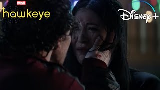 Kazi Death Scene | Maya Kills Kazi | Hawkeye Season Finale