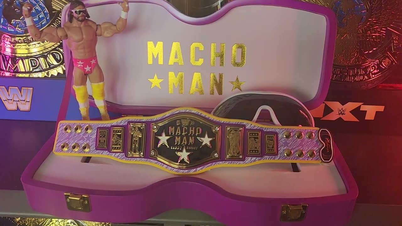 MACHO MAN RANDY SAVAGE MINI LEGACY CHAMPIONSHIP