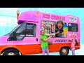 Ruby and bonnie in the grannys ice cream truck