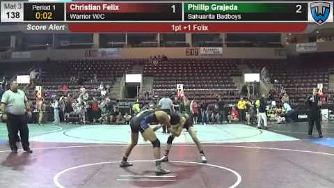 az15 18 & Under 138 Felix Grajeda 2203980104