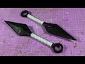 How To Make Easy Kunai - Knifes (Naruto)