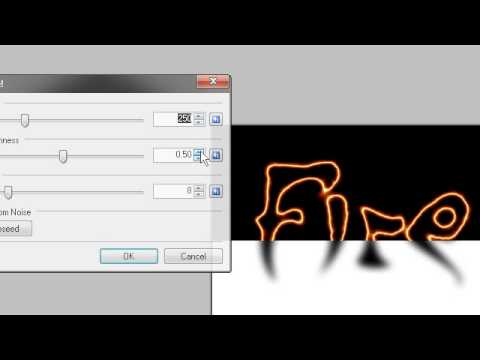 Paint.NET: Fire Text Plugin Tutorial/Demo