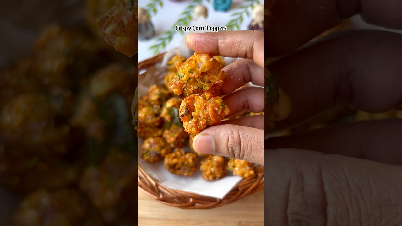 Crispy Corn Poppers
