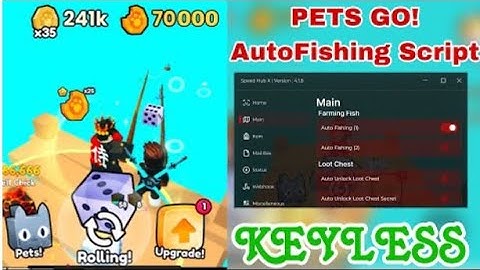 Pets Go! Dragon Update Script | Auto Fishing Script | Pets Go Best KEYLESS Script | Pastebin