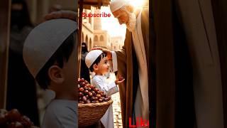 “Cute 3 Year Old Baby Selling Khajoor in Madina ❤️ | Emotional Islamic Short” #islamicvideo #baby