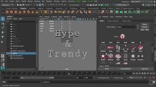 MASH Random in Maya