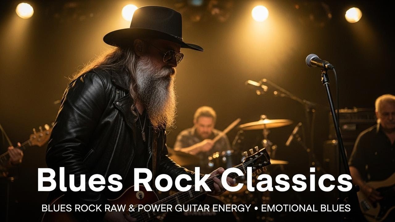 AC DC, Jimi Hendrix, Deep Purple, Led Zeppelin – Epic Guitar Rock & Blues Vibes