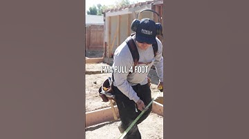 3-4-5 Squaring Method, Easy Way To Check! #construction