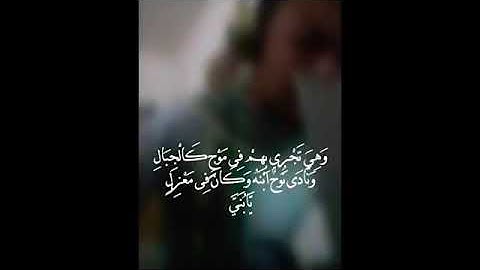 وَهِيَ تَجْرِي بِهِمْ فِي مَوْجٍ كَالْجِبَالِ |تلاوة في قمة الإبداع| للقارئ طارق محمد 🌱