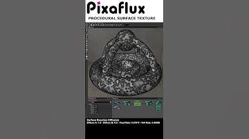 Procedural Surface Texture - Reaction Diffusion #3d #digitalart #gamedev #3dart #3dmodel