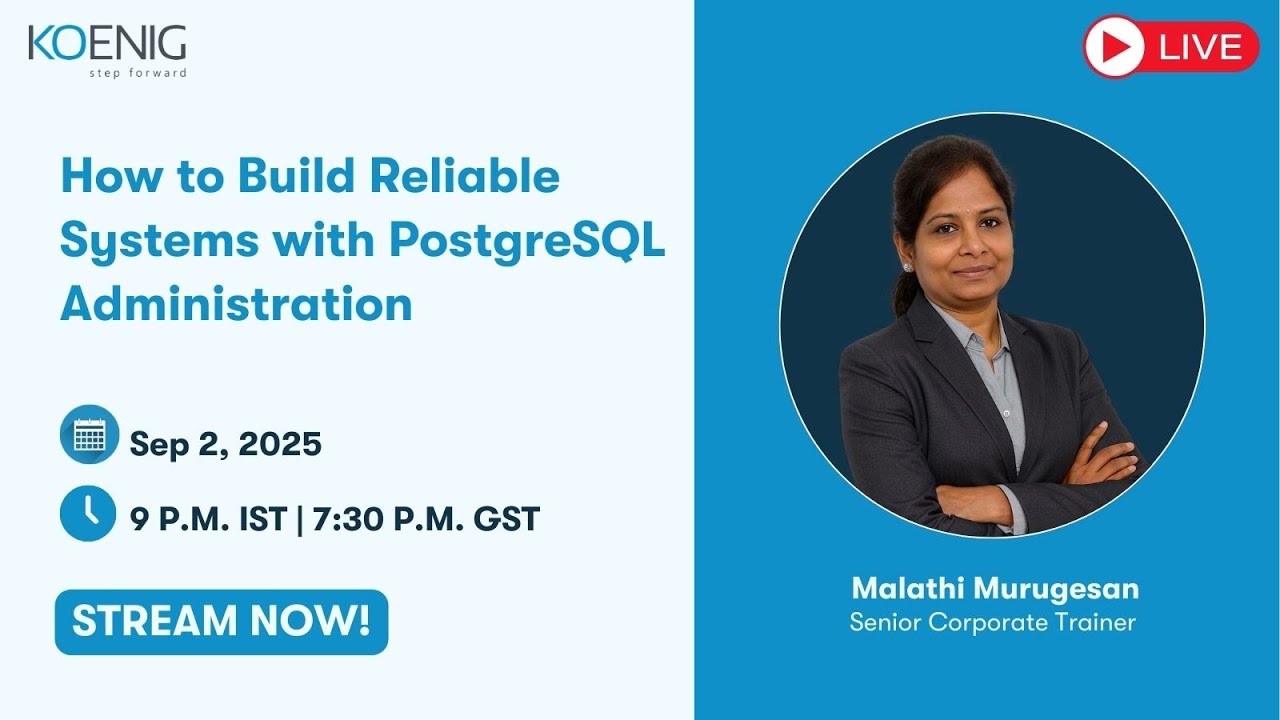 How to Build Reliable Systems with PostgreSQL Administration