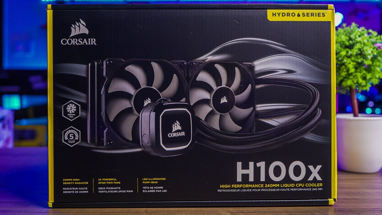 Water Cooler H100X Corsair Um dos melhor custo benefício 2021 YouTube