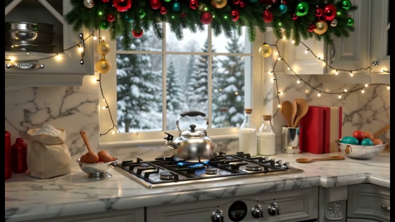 Baking Cookies on Christmas Morning  Cozy Lofi Holiday