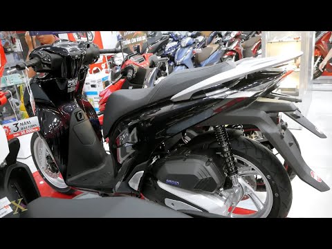 Honda SH 125i CBS 2020 - Đen Bóng - Black - Walkaround - YouTube