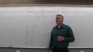 ACCUPLACER Review: Arithmetic Problem 32 - Mathematics with Dan Avedikian