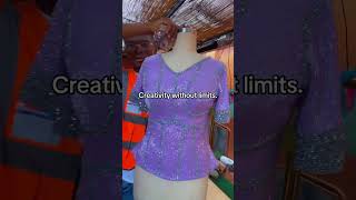 My creativity is without limits #couturebeading #beadingpattern #fashion