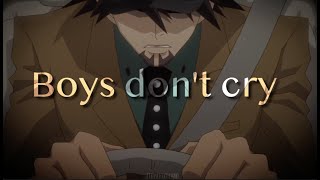 Boys Dont Cry Kotetsu T. Kaburagi Amv