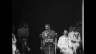 The Army Navy Screen Magazine No 1 Navy Edition 04 Searchight Secretary Forrestal At Annapolis