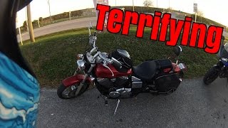 First Time on a Cruiser (Shadow 750 Test Ride)