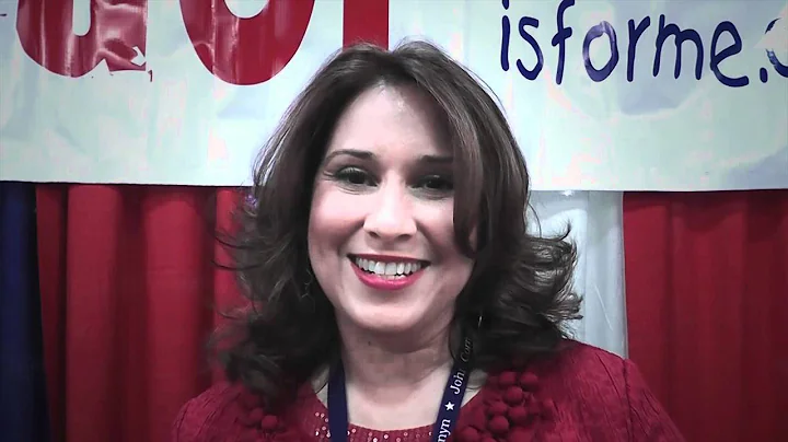 Conservative Latina visits with GOPisForMe at Stat...