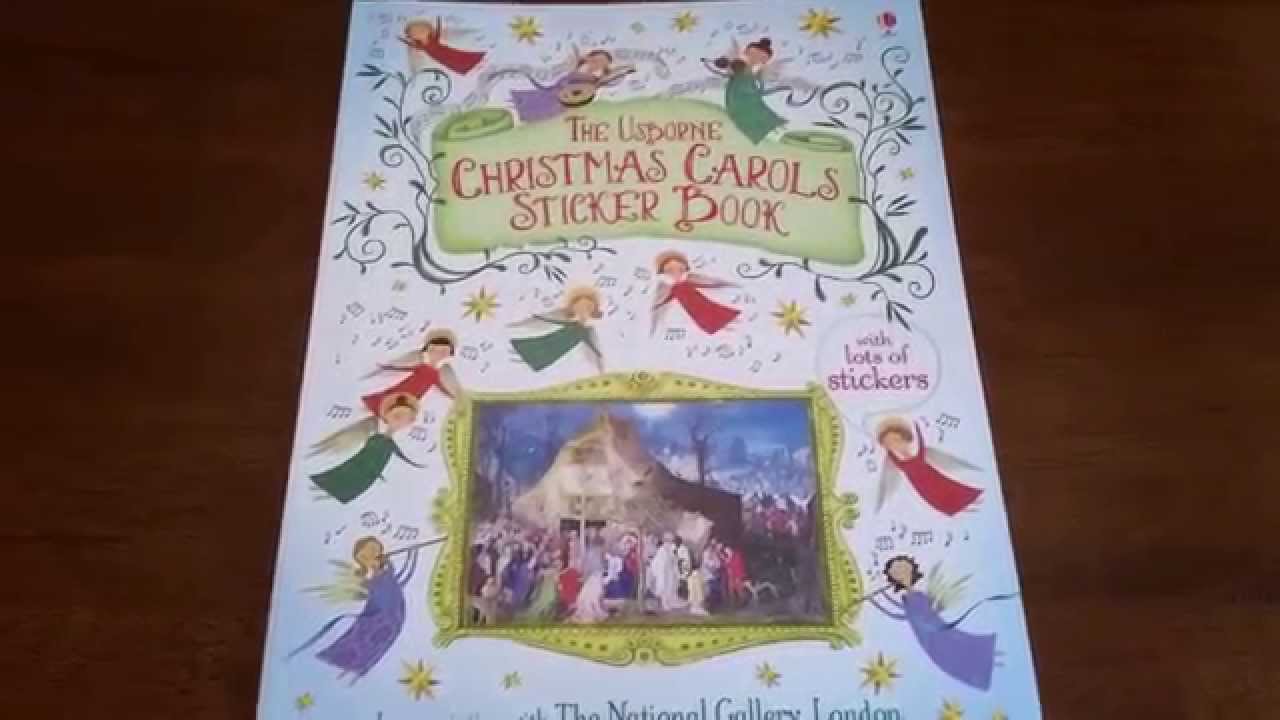The Usborne Christmas Carols Sticker Book YouTube