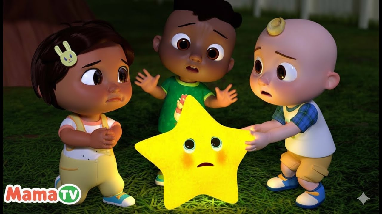 Let’s Count the Stars Together 🌙✨ | Nursery Rhymes